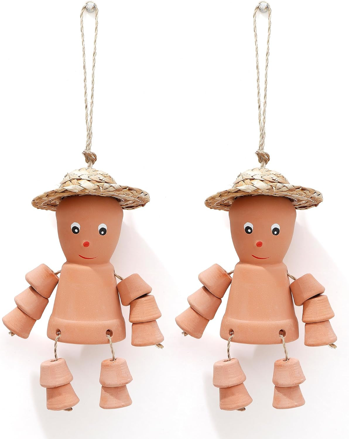 VELENTI Retirement Gifts for Women, Men - Happy Retirement Flower Pot Man - Lovely Retirement Gift for Family, Friends, Coworkers - Retirement Plant Pot Person - Cute Keepsake Gifts for Women, Men