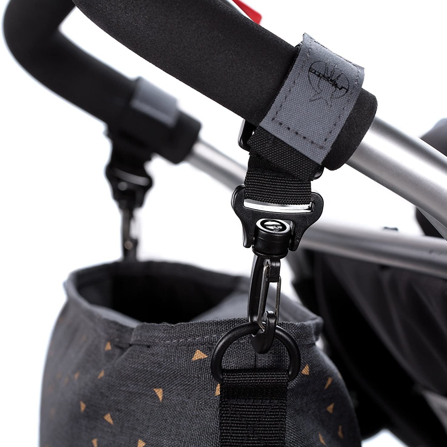 Lassig Casual Buggy Organizer, Triangle, Dark Grey