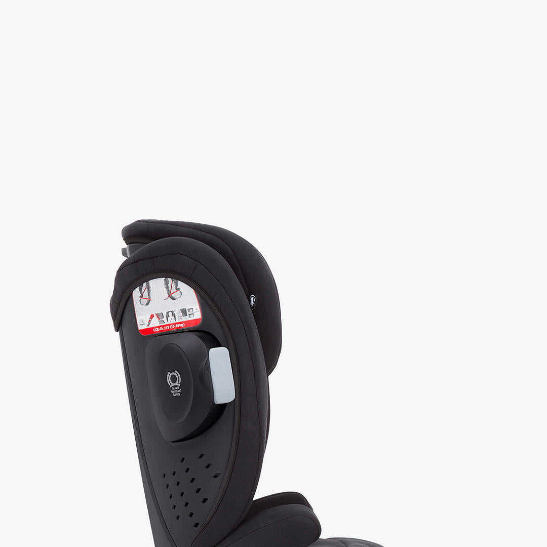 Joie Baby Duallo Group 2/3 Car Seat, Tuxedo Black