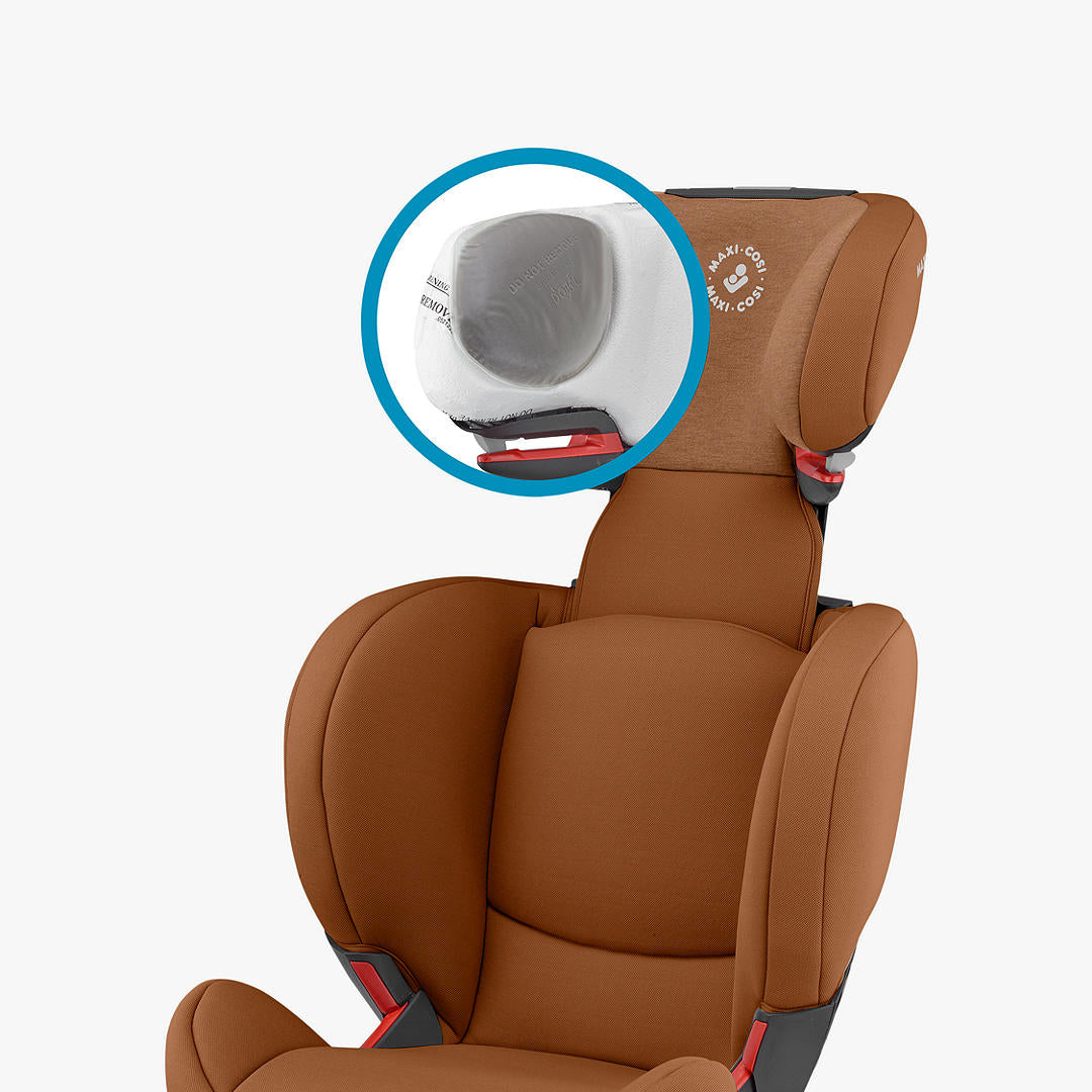 Maxi-Cosi Rodifix Air Protect Group 2/3 Car Seat, Authentic Cognac