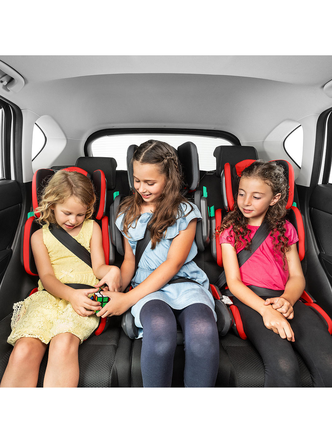 Mifold Compact and Portable Booster Car Seat Group 2/3 ,Slate Grey