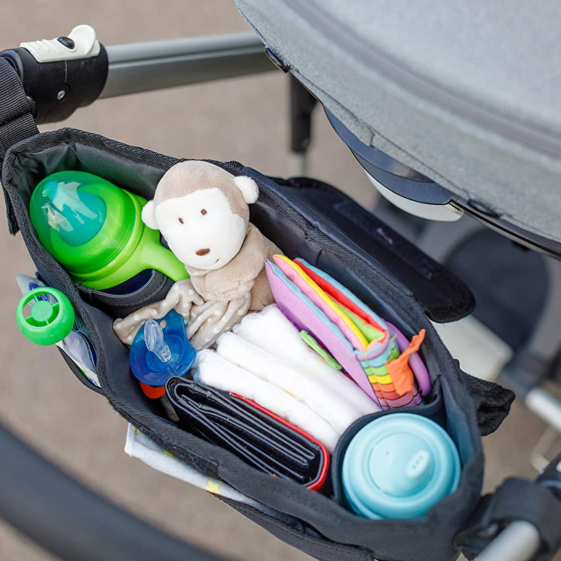 Universal Fit Buggy Organiser with Cup Holders