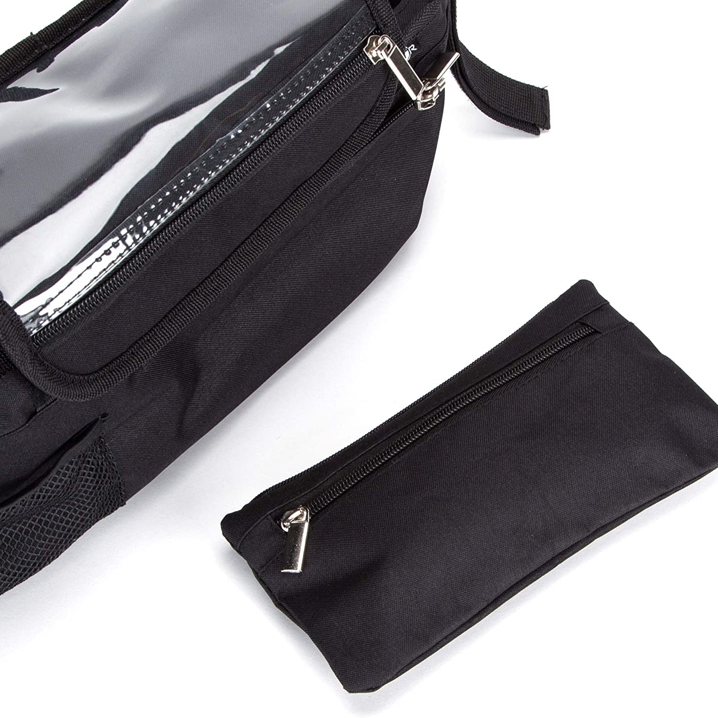 BTR Buggy Organiser Pram Organiser Bag with Detachable Purse & Mobile Phone Holder. Plus Additional Pram Clips. Recyclable Packaging, Black