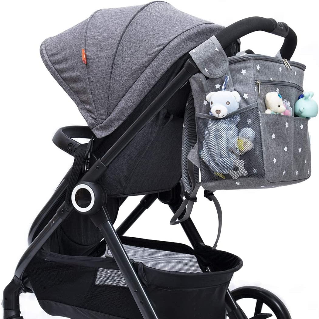 Waterproof Baby Stroller Organiser with Cup Holders