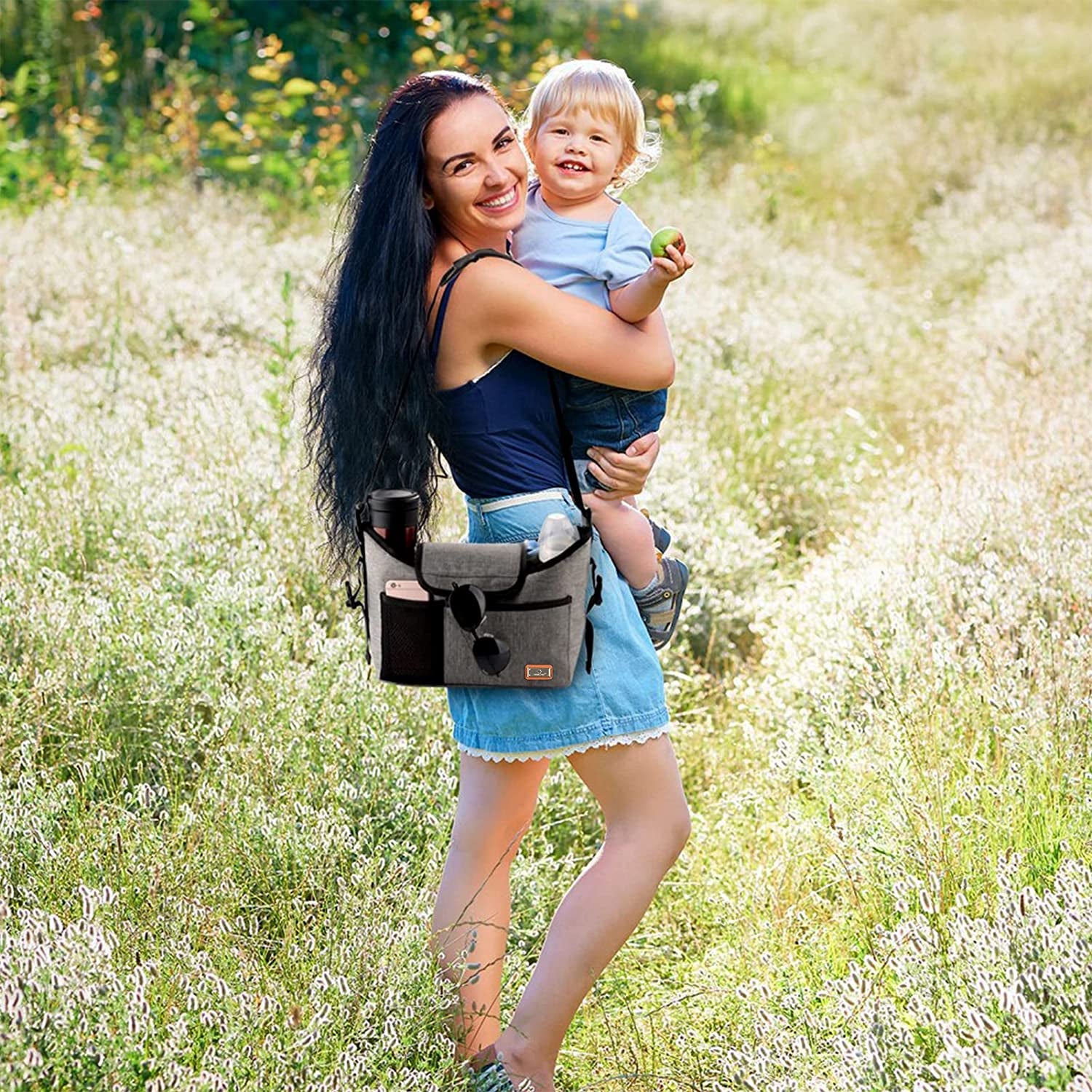 Buggy Pram Bag Organiser Large Capacity 11L