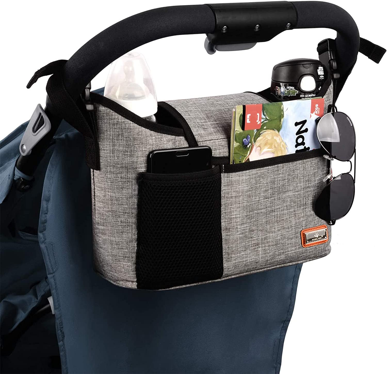 Buggy Pram Bag Organiser Large Capacity 11L