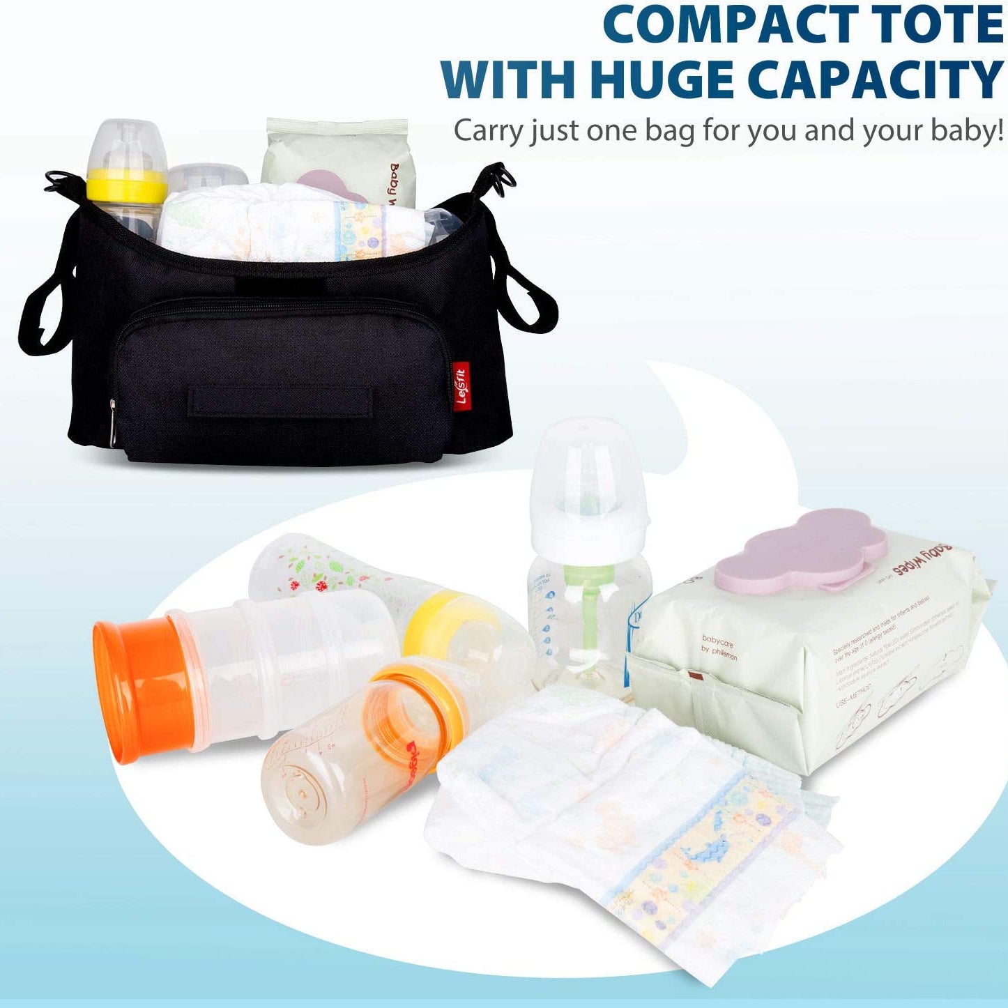 Waterproof Baby Pram Buggy Organiser Bag