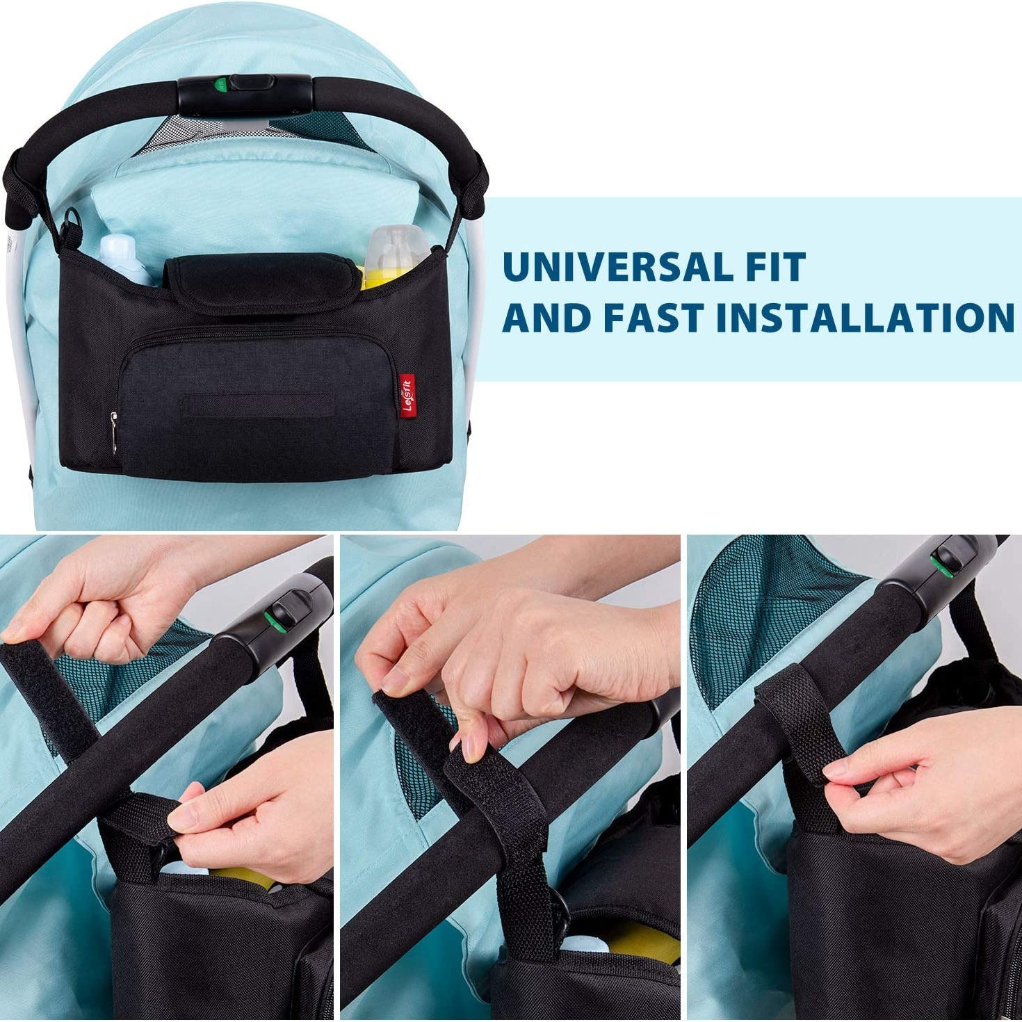 Waterproof Baby Pram Buggy Organiser Bag