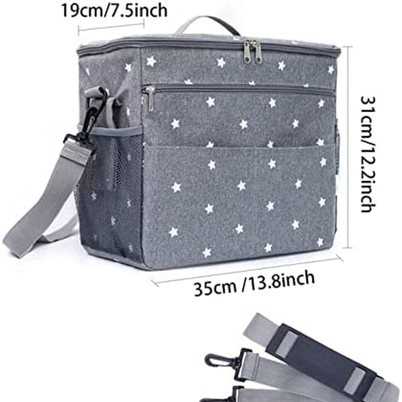 Waterproof Baby Stroller Organiser with Cup Holders