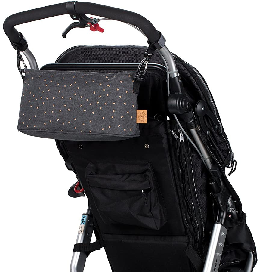 Lassig Casual Buggy Organizer, Triangle, Dark Grey