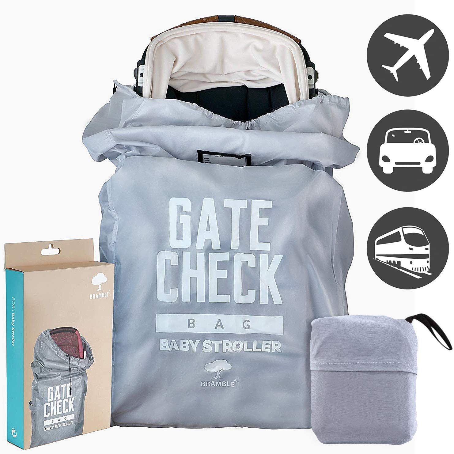 Bramble - Waterproof Baby Buggy Travel Bag for Easy Airplane Gate Check in