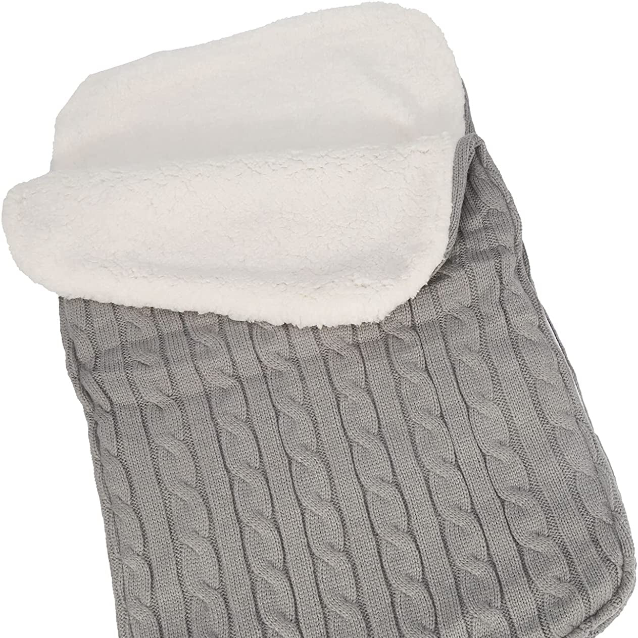 Baby Swaddle Blanket Stroller Wrap Fleece Blanket Sleeping Bag Plus Velvet