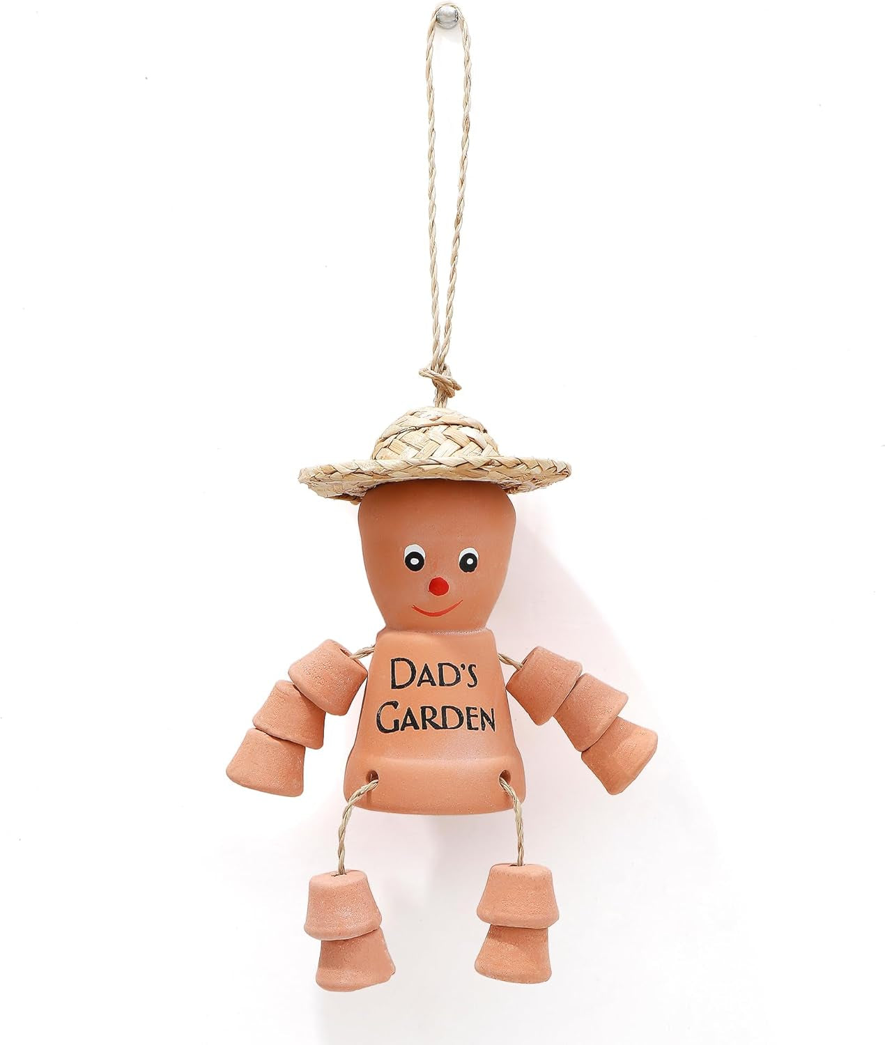 VELENTI Retirement Gifts for Women, Men - Happy Retirement Flower Pot Man - Lovely Retirement Gift for Family, Friends, Coworkers - Retirement Plant Pot Person - Cute Keepsake Gifts for Women, Men