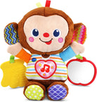 VTech Swing & Sing Monkey, Cute Pram Toy with Lights, Music and Colours, Cuddly Toy with Self-Discovery Mirror and Teether, Soft Cuddly Toy with Tactile Stimulation, Baby Girls and Boys 3 Months +