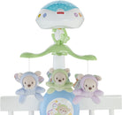 Fisher-Price Butterfly Dreams 3-in-1 Projection Mobile - Crib Toy & Sound Machine - Star Projection - Soothing Music - Gift for Babies, CDN41