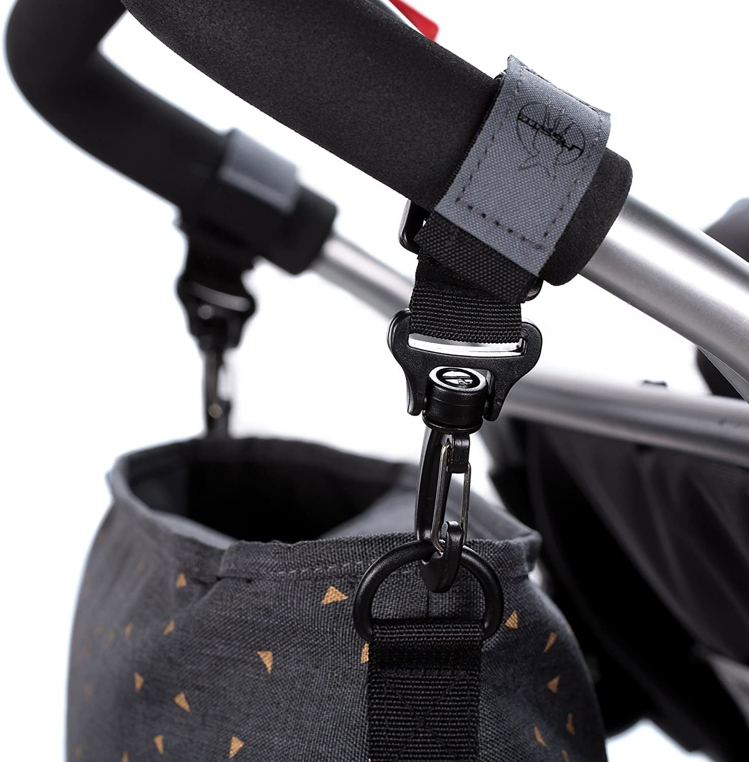 Lassig Casual Buggy Organizer, Triangle, Dark Grey