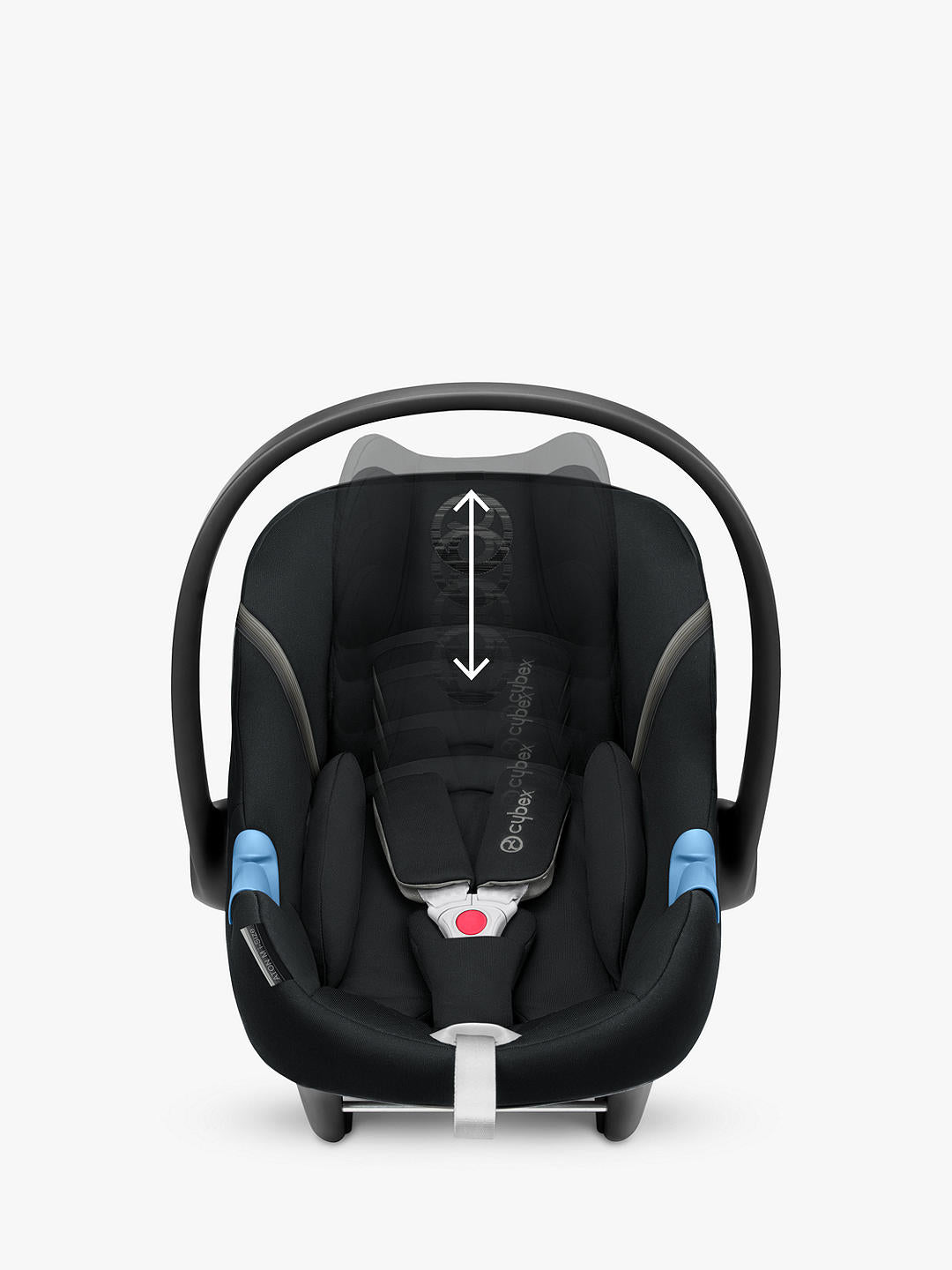 Cybex Aton M i-Size Group 0+ Baby Car Seat, Deep Black