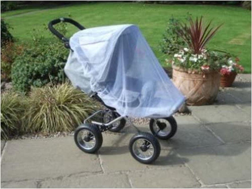 Clippasafe Pram & Pushchair Universal Insect Net (One Size, White)