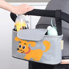 Miracle Baby® Stroller Storage Bag - Baby Carriage Organizer Diaper Bag - Large Capacity with 2 Cup Holders