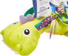 LAMAZE Flip Flap Dragon, Clip on Pram and Pushchair Newborn Baby Toy, Sensory Toy for Babies Boys and Girls from 0 to 6 Months