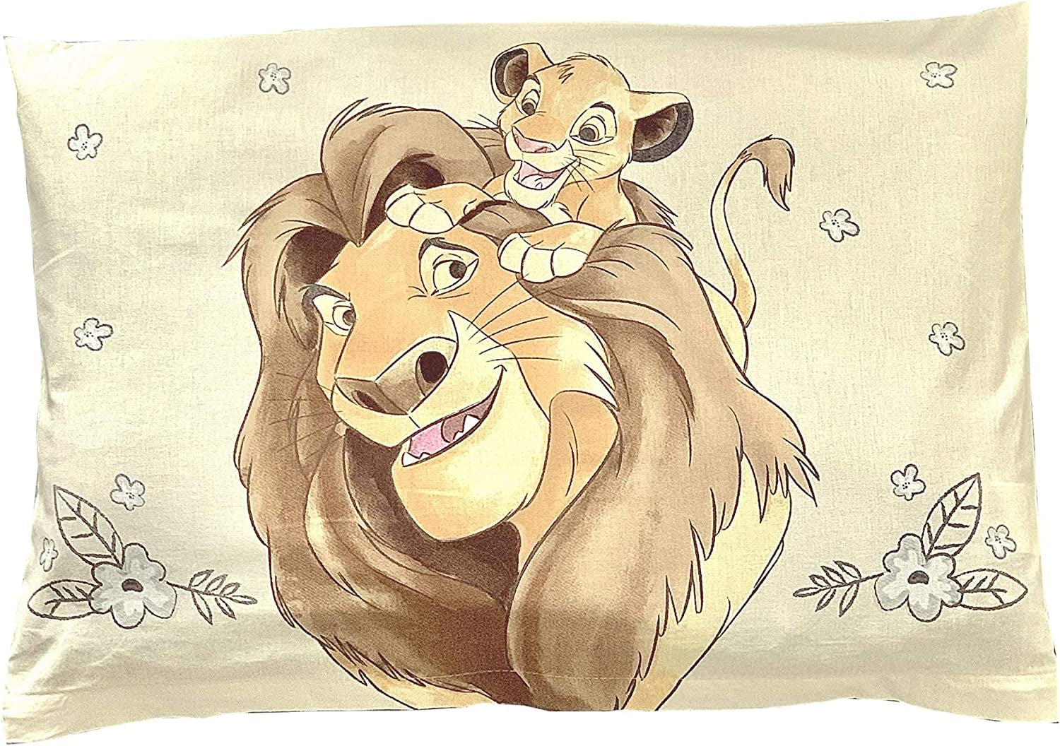 Cot Bed Duvet Cover and Pillowcase Set | The Lion King Bedding Set | Disney Bedding