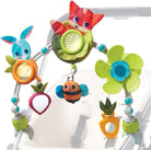 Tiny Love Sunny Stroll Activity Arch with Rattle Toys, 0 Month +, Adjustable Clips Fit Most Strollers, Meadow Days