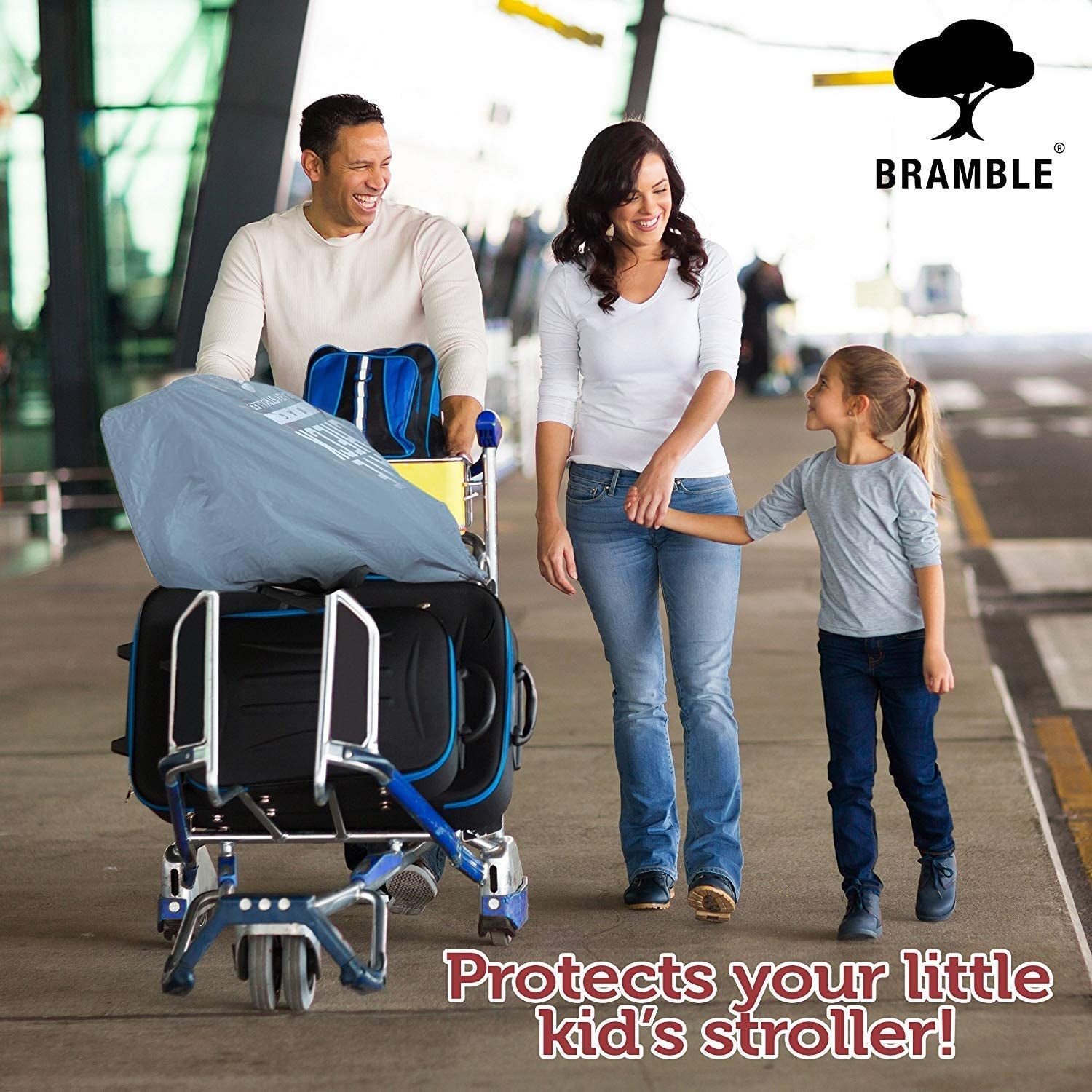 Bramble - Waterproof Baby Buggy Travel Bag for Easy Airplane Gate Check in