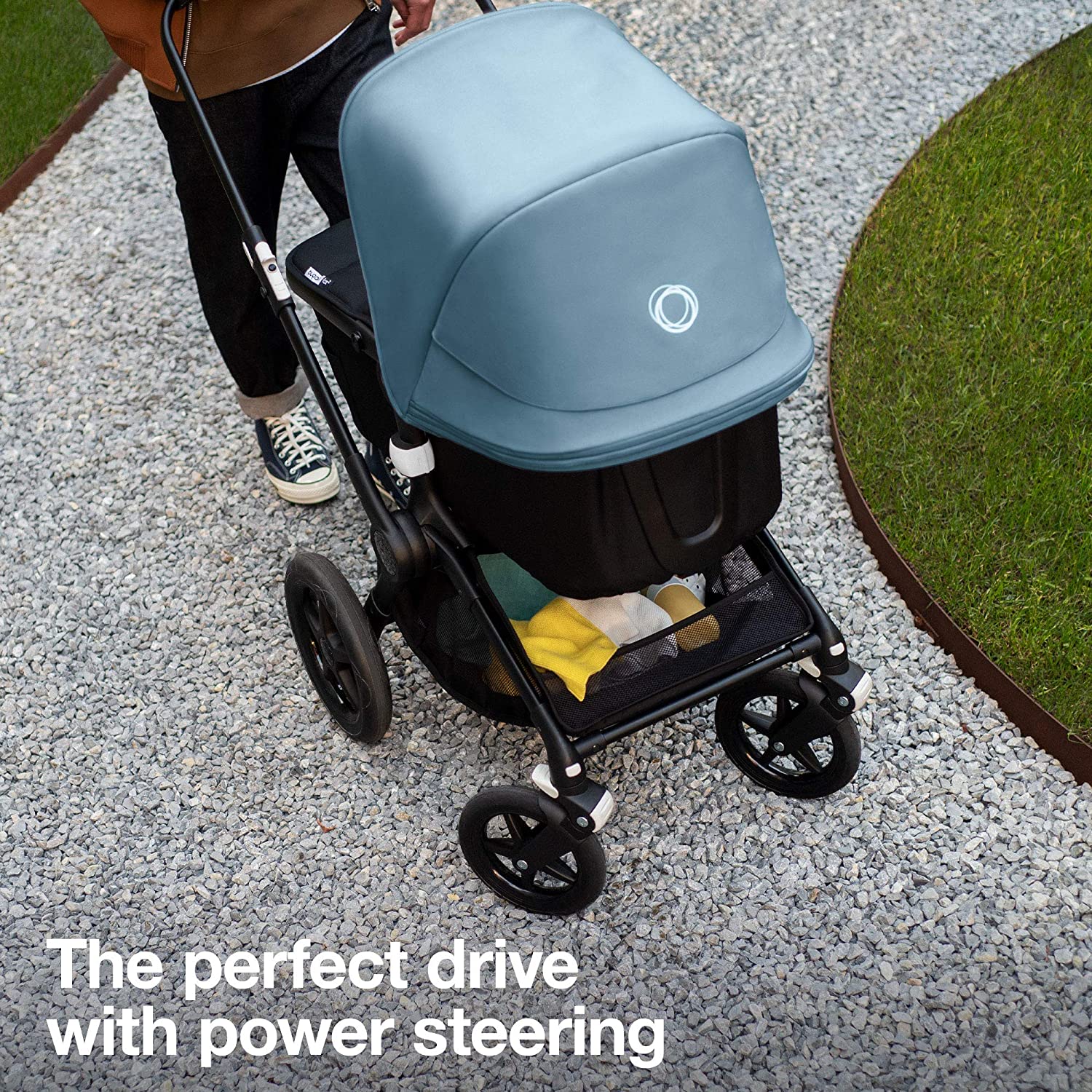 bugaboo fox 2 vapor blue Bugaboo Fox 2, Foldable 3 in 1 pram and Pushchair with Reversible seat – ZUGATI