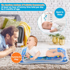 Infinno Inflatable Tummy Time Mat Premium Baby Water Play Mat for Infants and Toddlers Baby Toys for 3 to 24 Months, Strengthen Your Baby's Muscles, Portable