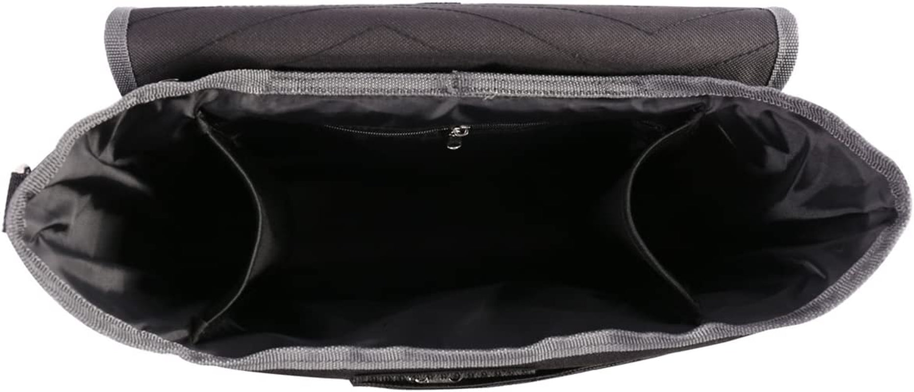 PREMYO Buggy Organiser Pram Bag Stroller - Cup Holder Universal Fit Spacious - with Changing Mat Shoulder Strap Black