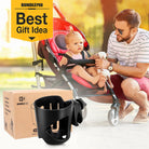 Stroller Cup Holder, Universal Drink Holder for Bikes, Trolleys or Walkers, Fits Most Cups