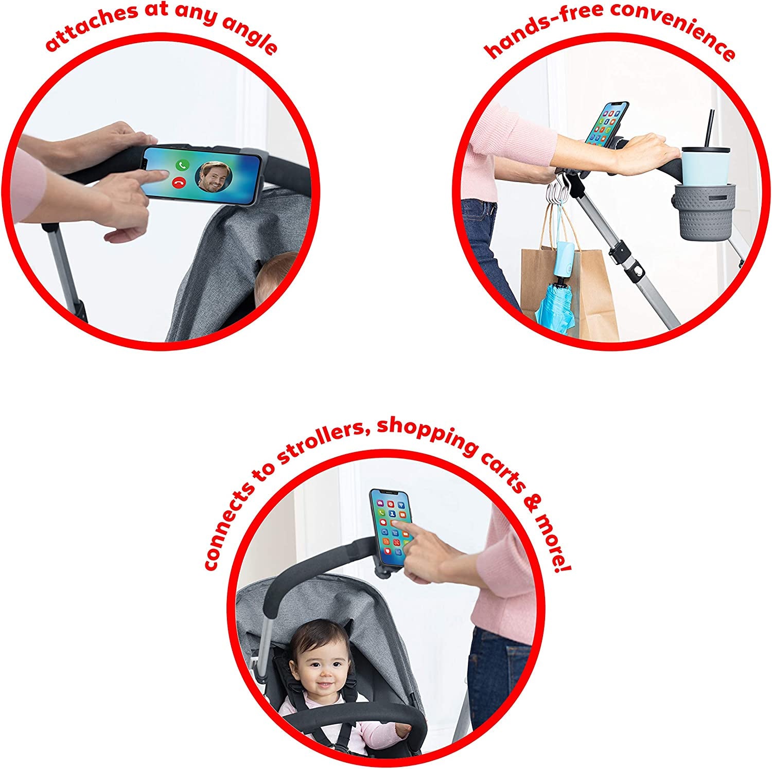 Skip Hop Stroll and Connect Universal Phone Holder