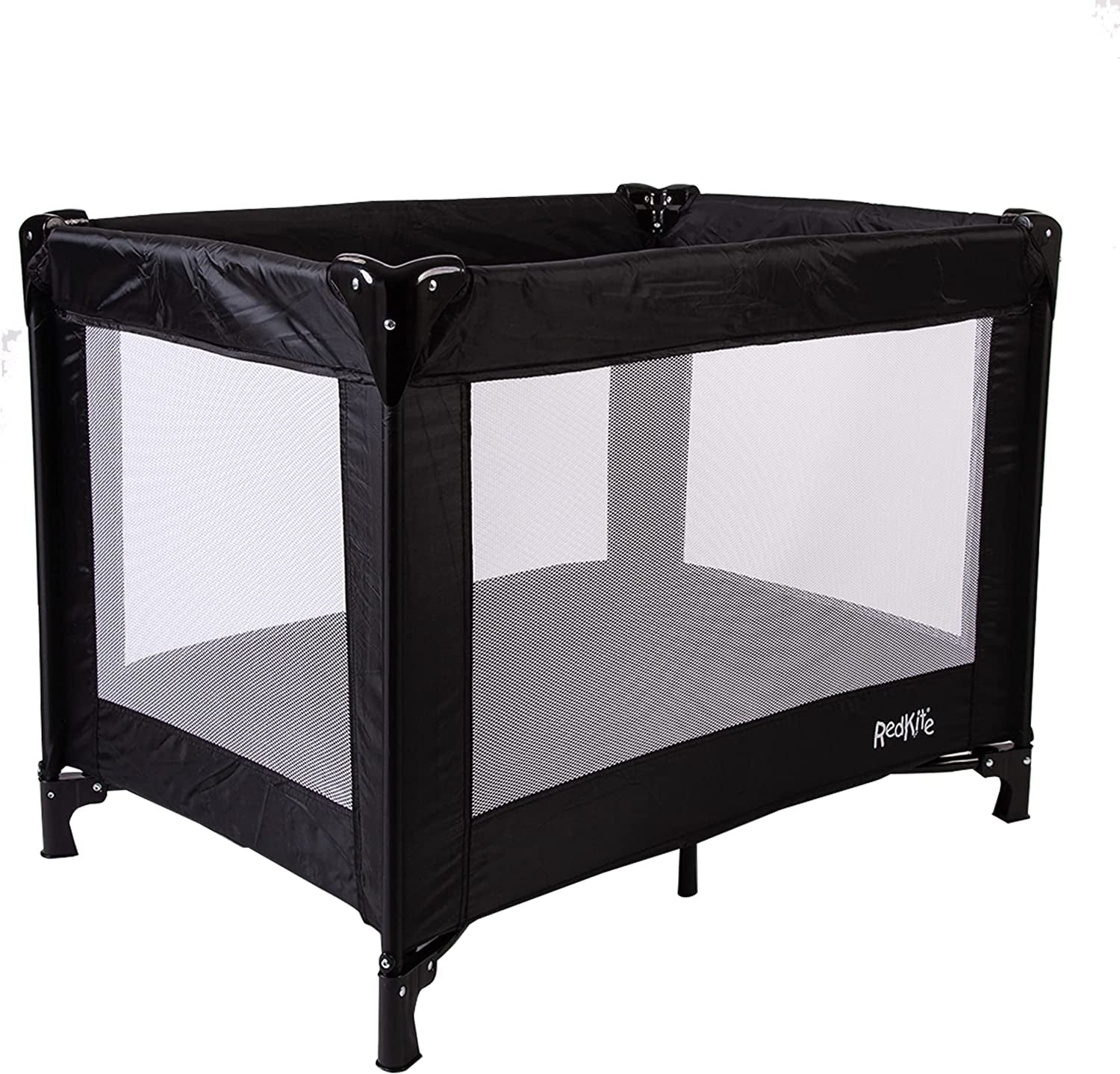 Red Kite Black Sleep Tight Travel Cot