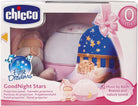 Chicco Goodnight Stars Pink Baby Night Light Projector, Multicolour Baby Night Light and Star Projector, Baby Music Box with Relaxing Music, Soft Removable Plush Toy - Baby Toys 0+ Months