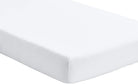 Dudu N Girlie - Cot Fitted Sheets 140 x 70cm | Bedding For Cot bed | Soft Jersey Cotton Baby Sheets 140 x 70 Fully Elasticated Skirt Breathable Easy Care (Single Pack, Pink)
