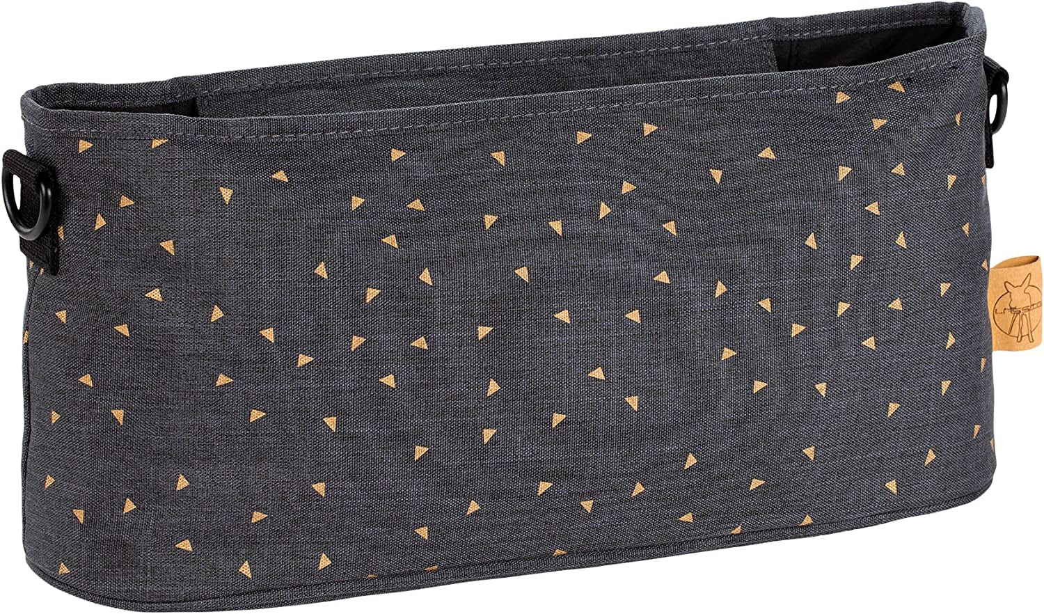 Lassig Casual Buggy Organizer, Triangle, Dark Grey